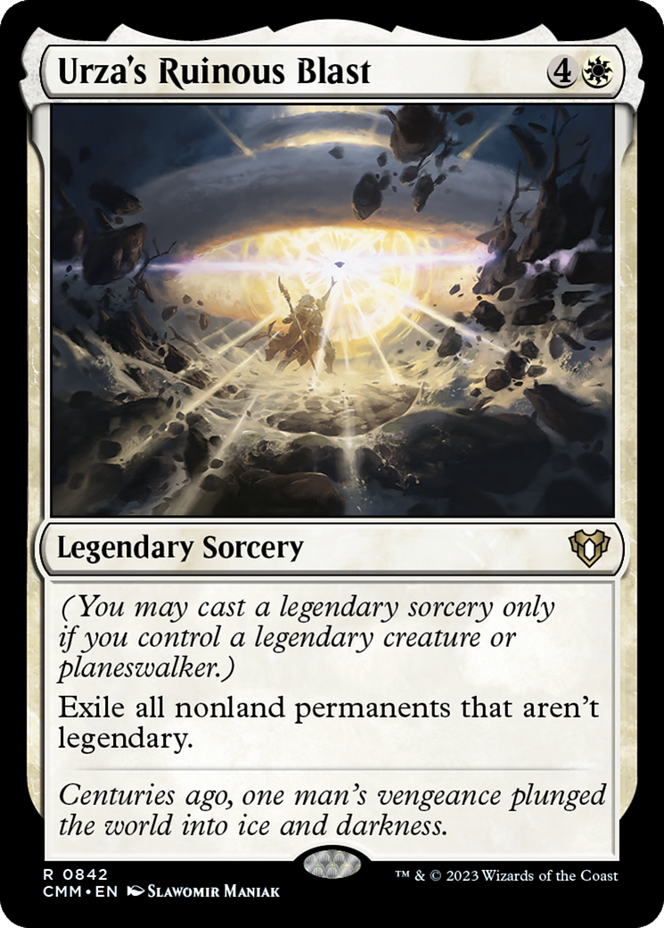 Urza's Ruinous Blast (CMM-842) - Commander Masters - Premium MTG Single from Wizards of the Coast - Just $0.09! Shop now at Game Crave Tournament Store