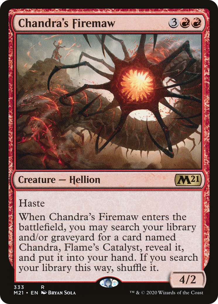 Chandra's Firemaw (M21-333) - Core Set 2021 - Premium MTG Single from Wizards of the Coast - Just $0.08! Shop now at Game Crave Tournament Store
