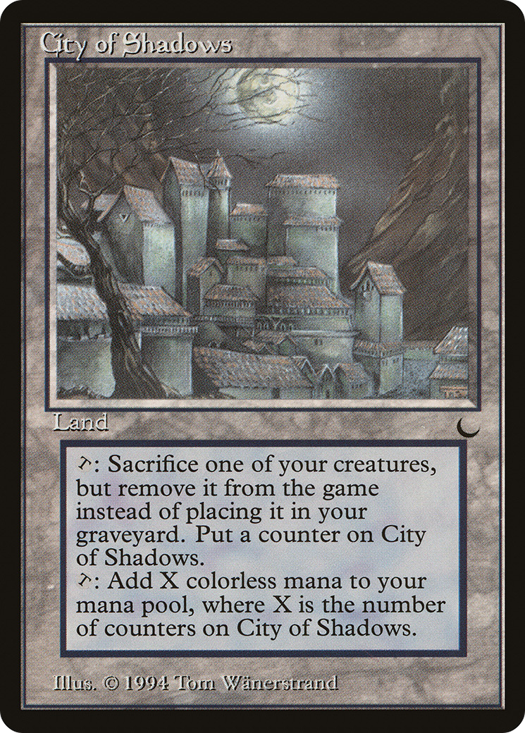 City of Shadows (DRK-116) - The Dark - Premium MTG Single from Wizards of the Coast - Just $13.99! Shop now at Game Crave Tournament Store