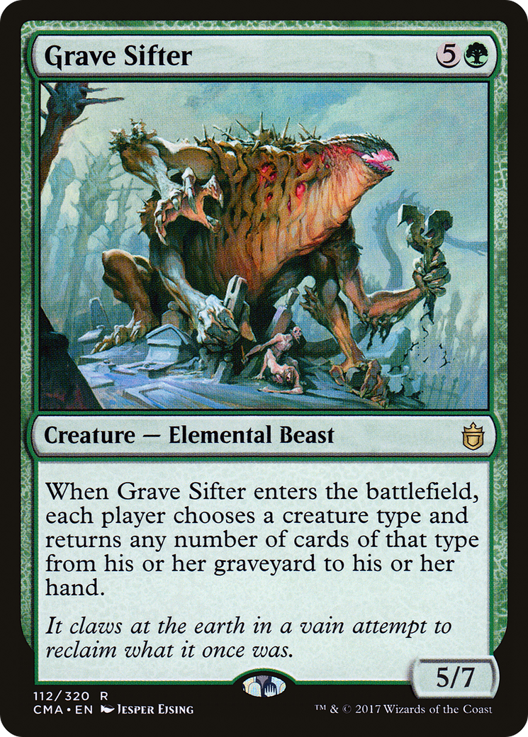 Grave Sifter (CMA-112) - Commander Anthology - Premium MTG Single from Wizards of the Coast - Just $0.08! Shop now at Game Crave Tournament Store