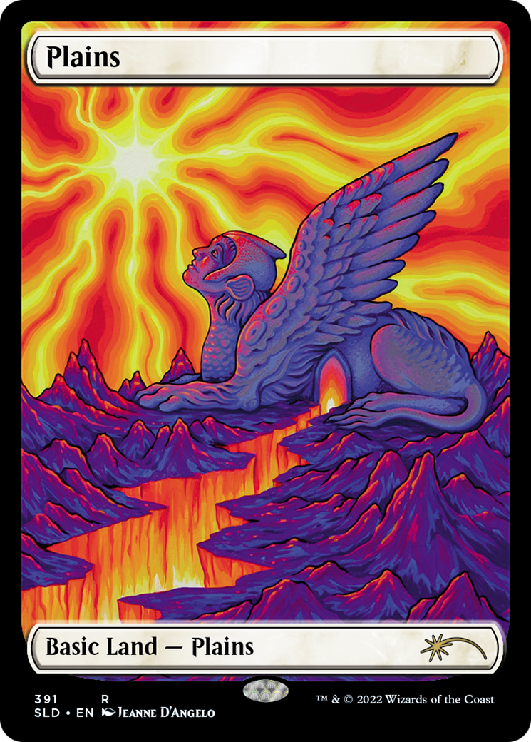 Plains (SLD-391) - Secret Lair Drop: (Full Art) Foil - Premium MTG Single from Wizards of the Coast - Just $1.49! Shop now at Game Crave Tournament Store