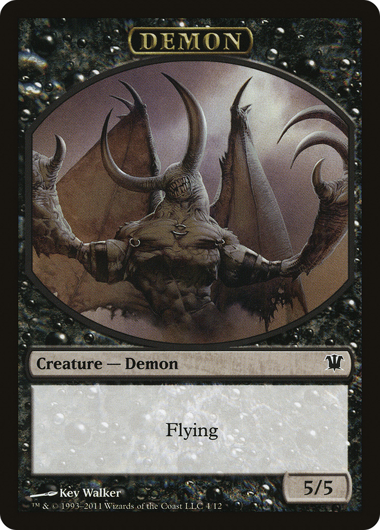 Demon (TISD-004) - Innistrad Tokens - Premium MTG Single from Wizards of the Coast - Just $0.08! Shop now at Game Crave Tournament Store