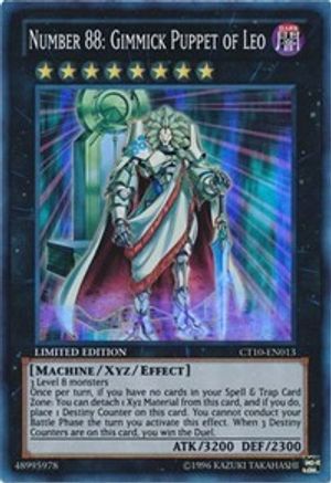 Number 88: Gimmick Puppet of Leo (CT10-EN013) - 2013 Collectors Tins Limited - Premium Yugioh Single from Konami - Just $1.42! Shop now at Game Crave Tournament Store