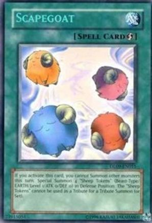 Scapegoat (Blue) (DL09-EN015) - Duelist League Promo Unlimited - Premium Yugioh Single from Konami - Just $4.17! Shop now at Game Crave Tournament Store