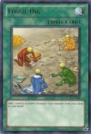 Fossil Dig (Red) (DL13-EN018) - Duelist League Promo Unlimited - Premium Yugioh Single from Konami - Just $1.20! Shop now at Game Crave Tournament Store