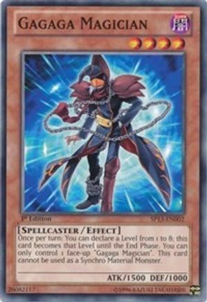 Gagaga Magician (SP13-EN002) - Star Pack 2013 Unlimited - Premium Yugioh Single from Konami - Just $0.25! Shop now at Game Crave Tournament Store