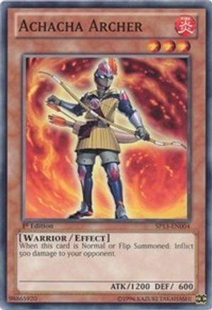 Achacha Archer (SP13-EN004) - Star Pack 2013 1st Edition - Premium Yugioh Single from Konami - Just $0.25! Shop now at Game Crave Tournament Store