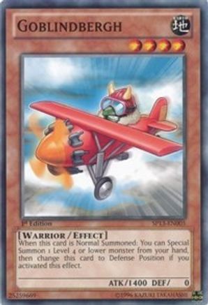 Goblindbergh (SP13-EN005) - Star Pack 2013 Unlimited - Premium Yugioh Single from Konami - Just $0.23! Shop now at Game Crave Tournament Store