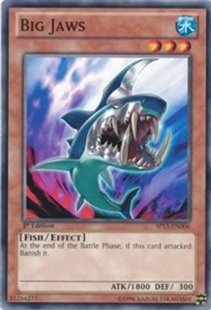 Big Jaws (SP13-EN006) - Star Pack 2013 1st Edition - Premium Yugioh Single from Konami - Just $0.25! Shop now at Game Crave Tournament Store