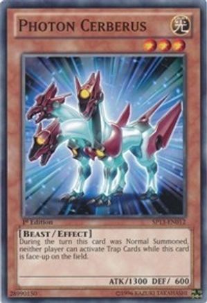 Photon Cerberus (SP13-EN012) - Star Pack 2013 1st Edition - Premium Yugioh Single from Konami - Just $0.25! Shop now at Game Crave Tournament Store