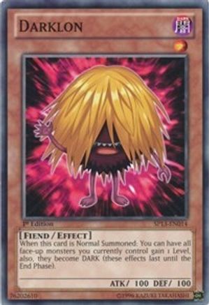 Darklon (SP13-EN014) - Star Pack 2013 1st Edition - Premium Yugioh Single from Konami - Just $0.28! Shop now at Game Crave Tournament Store