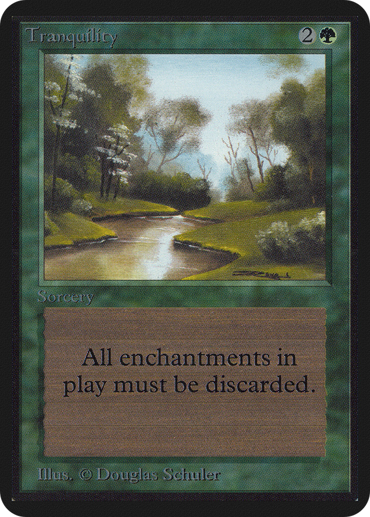 Tranquility (LEA-220) - Limited Edition Alpha - Premium MTG Single from Wizards of the Coast - Just $9.11! Shop now at Game Crave Tournament Store