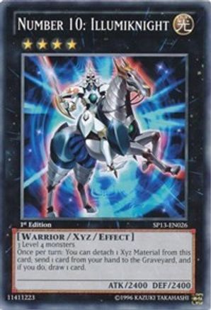 Number 10: Illumiknight (SP13-EN026) - Star Pack 2013 Unlimited - Premium Yugioh Single from Konami - Just $0.26! Shop now at Game Crave Tournament Store