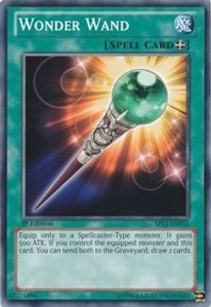 Wonder Wand (SP13-EN032) - Star Pack 2013 1st Edition - Premium Yugioh Single from Konami - Just $0.63! Shop now at Game Crave Tournament Store