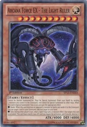 Arcana Force EX - The Light Ruler (SP13-EN044) - Star Pack 2013 Unlimited - Premium Yugioh Single from Konami - Just $0.36! Shop now at Game Crave Tournament Store