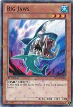 Big Jaws (Starfoil) (SP13-EN006) - Star Pack 2013 1st Edition - Premium Yugioh Single from Konami - Just $0.25! Shop now at Game Crave Tournament Store