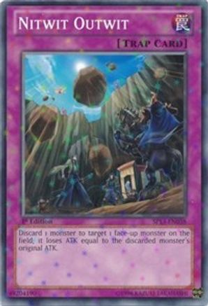 Nitwit Outwit (Starfoil) (SP13-EN038) - Star Pack 2013 Unlimited - Premium Yugioh Single from Konami - Just $0.25! Shop now at Game Crave Tournament Store
