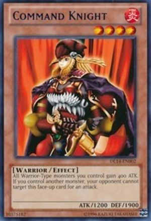 Command Knight (Red) (DL14-EN002) - Duelist League Promo Unlimited - Premium Yugioh Single from Konami - Just $2.40! Shop now at Game Crave Tournament Store
