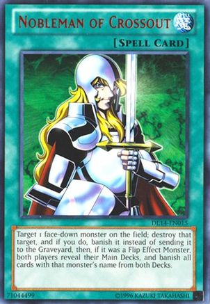 Nobleman of Crossout (Red) (DL14-EN015) - Duelist League Promo Unlimited - Premium Yugioh Single from Konami - Just $7.62! Shop now at Game Crave Tournament Store