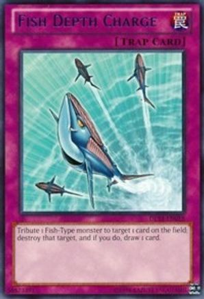 Fish Depth Charge (Red) (DL14-EN018) - Duelist League Promo Unlimited - Premium Yugioh Single from Konami - Just $2.16! Shop now at Game Crave Tournament Store