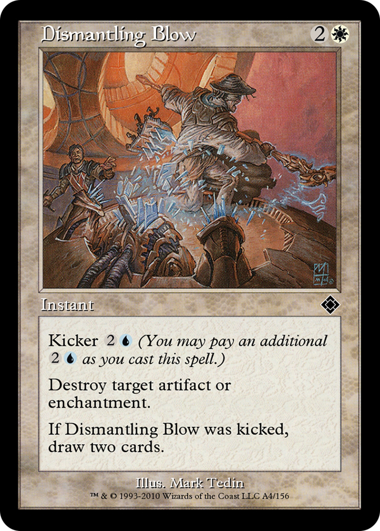 Dismantling Blow (TD0-0A4) - Magic Online Theme Decks - Premium MTG Single from Wizards of the Coast - Just $0! Shop now at Game Crave Tournament Store