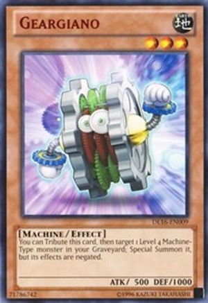 Geargiano (Red) (DL16-EN009) - Duelist League Promo Unlimited - Premium Yugioh Single from Konami - Just $1.74! Shop now at Game Crave Tournament Store