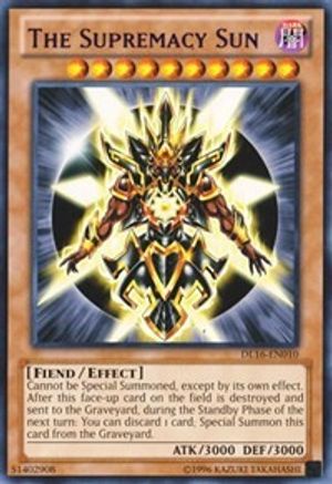 The Supremacy Sun (Purple) (DL16-EN010) - Duelist League Promo Unlimited - Premium Yugioh Single from Konami - Just $0.79! Shop now at Game Crave Tournament Store