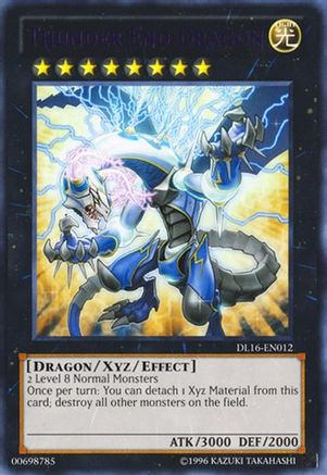 Thunder End Dragon (Purple) (DL16-EN012) - Duelist League Promo Unlimited - Premium Yugioh Single from Konami - Just $2.39! Shop now at Game Crave Tournament Store