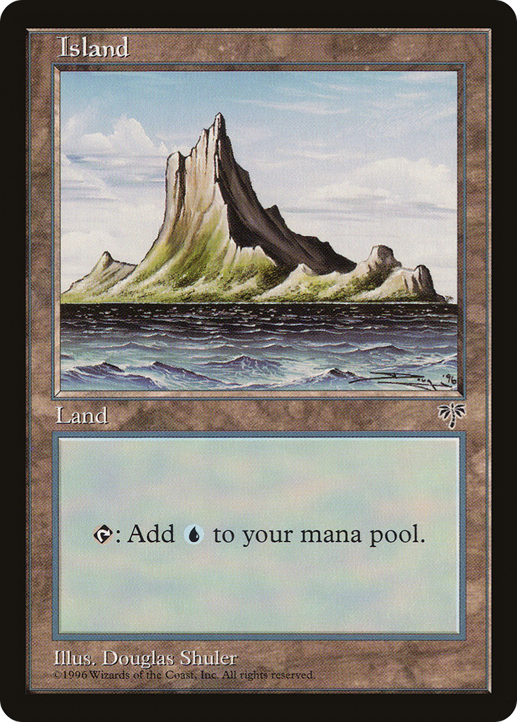 Island (MIR-336) - Mirage - Premium MTG Single from Wizards of the Coast - Just $0.15! Shop now at Game Crave Tournament Store