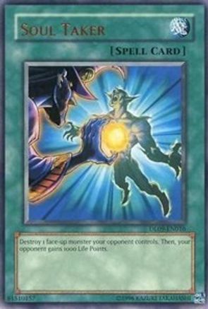 Soul Taker (Bronze) (DL09-EN016) - Duelist League Promo Unlimited - Premium Yugioh Single from Konami - Just $4.30! Shop now at Game Crave Tournament Store