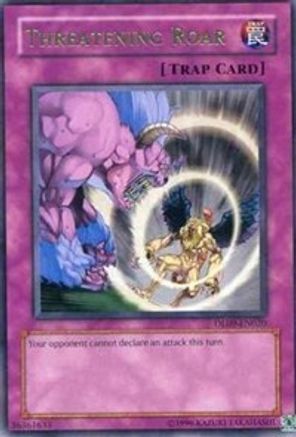 Threatening Roar (Green) (DL09-EN020) - Duelist League Promo Unlimited - Premium Yugioh Single from Konami - Just $9.59! Shop now at Game Crave Tournament Store