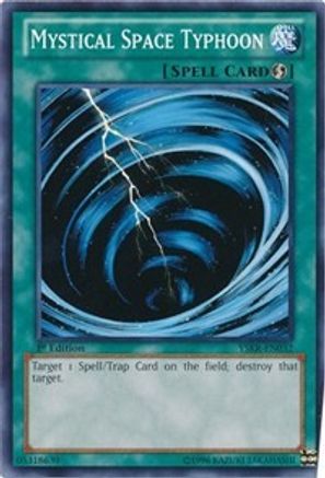 Mystical Space Typhoon (YSKR-EN032) - Starter Deck: Kaiba Reloaded 1st Edition - Premium Yugioh Single from Konami - Just $0.26! Shop now at Game Crave Tournament Store