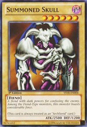 Summoned Skull (YSYR-EN004) - Starter Deck: Yugi Reloaded 1st Edition - Premium Yugioh Single from Konami - Just $0.68! Shop now at Game Crave Tournament Store