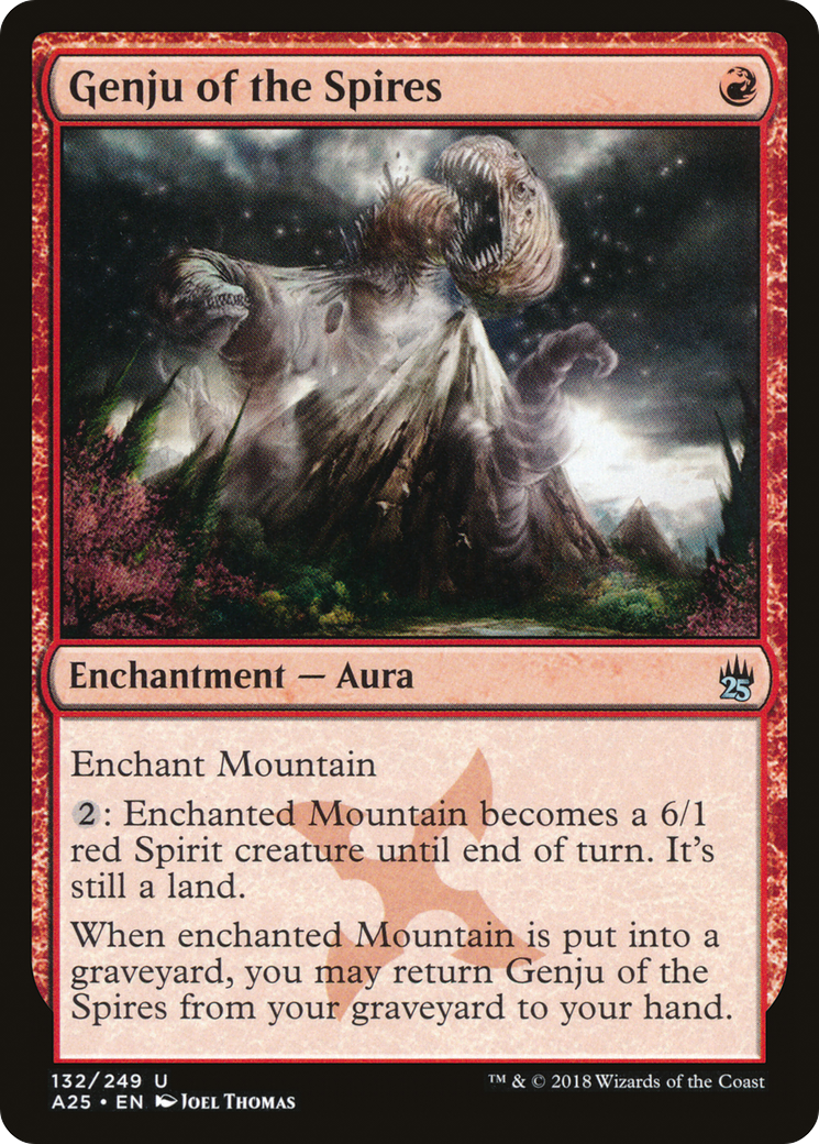 Genju of the Spires (A25-132) - Masters 25 - Premium MTG Single from Wizards of the Coast - Just $0.25! Shop now at Game Crave Tournament Store
