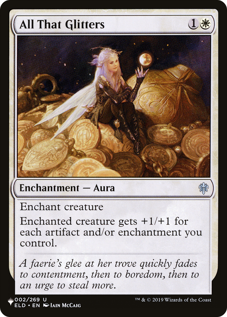 All That Glitters (PLIST-1090) - The List - Premium MTG Single from Wizards of the Coast - Just $0.08! Shop now at Game Crave Tournament Store