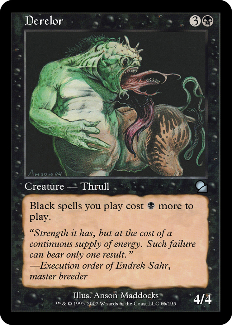 Derelor (ME1-066) - Masters Edition Foil - Premium MTG Single from Wizards of the Coast - Just $0! Shop now at Game Crave Tournament Store