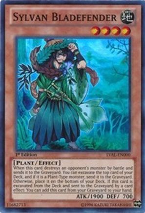 Sylvan Bladefender (LVAL-EN000) - Legacy of the Valiant Unlimited - Premium Yugioh Single from Konami - Just $0.26! Shop now at Game Crave Tournament Store