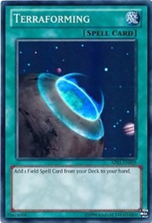 Terraforming (AP01-EN009) - Astral Pack 1 Unlimited - Premium Yugioh Single from Konami - Just $2.40! Shop now at Game Crave Tournament Store