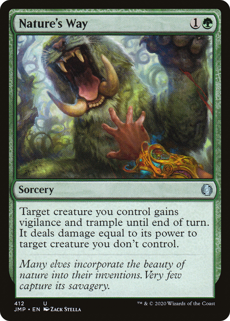 Nature's Way (JMP-412) - Jumpstart - Premium MTG Single from Wizards of the Coast - Just $0.25! Shop now at Game Crave Tournament Store