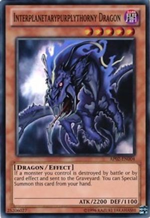 Interplanetarypurplythorny Dragon (AP02-EN004) - Astral Pack 2 Unlimited - Premium Yugioh Single from Konami - Just $0.26! Shop now at Game Crave Tournament Store