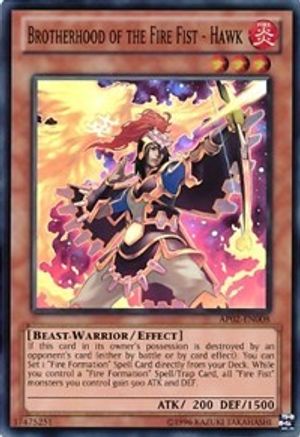 Brotherhood of the Fire Fist - Hawk (AP02-EN008) - Astral Pack 2 Unlimited - Premium Yugioh Single from Konami - Just $0.26! Shop now at Game Crave Tournament Store