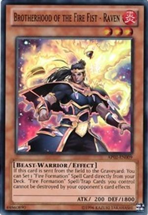 Brotherhood of the Fire Fist - Raven (AP02-EN009) - Astral Pack 2 Unlimited - Premium Yugioh Single from Konami - Just $0.71! Shop now at Game Crave Tournament Store