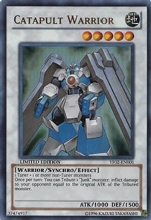 Catapult Warrior (YF02-EN001) - Yu-Gi-Oh! 5D's Manga Promotional Cards Limited - Premium Yugioh Single from Konami - Just $0.82! Shop now at Game Crave Tournament Store