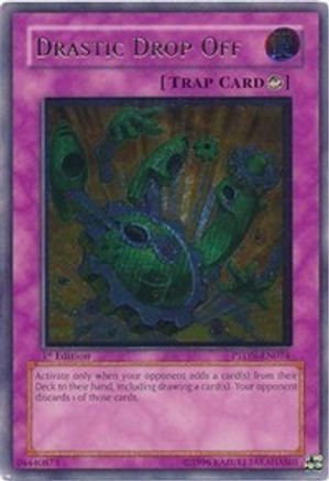 Drastic Drop Off (UTR) (PTDN-EN074) - Phantom Darkness Unlimited - Premium Yugioh Single from Konami - Just $3.94! Shop now at Game Crave Tournament Store