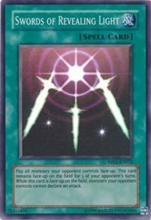 Swords of Revealing Light (RP01-EN012) - Retro Pack 1 Unlimited - Premium Yugioh Single from Konami - Just $3.08! Shop now at Game Crave Tournament Store
