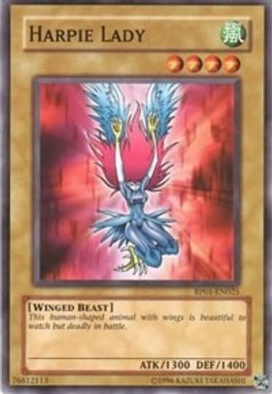 Harpie Lady (RP01-EN025) - Retro Pack 1 Unlimited - Premium Yugioh Single from Konami - Just $0.25! Shop now at Game Crave Tournament Store