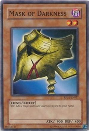Mask of Darkness (RP01-EN027) - Retro Pack 1 Unlimited - Premium Yugioh Single from Konami - Just $0.38! Shop now at Game Crave Tournament Store