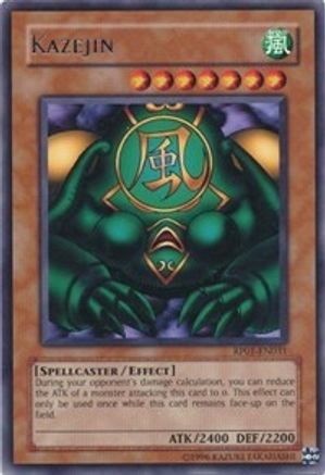 Kazejin (RP01-EN031) - Retro Pack 1 Unlimited - Premium Yugioh Single from Konami - Just $1.95! Shop now at Game Crave Tournament Store