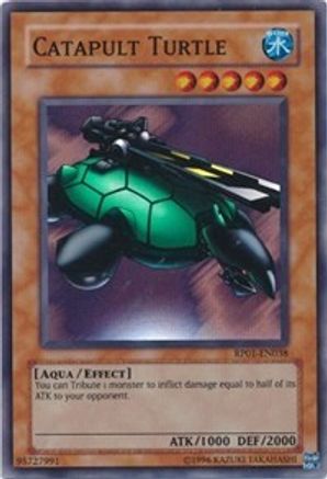 Catapult Turtle (RP01-EN038) - Retro Pack 1 Unlimited - Premium Yugioh Single from Konami - Just $1.18! Shop now at Game Crave Tournament Store