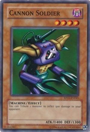 Cannon Soldier (RP01-EN041) - Retro Pack 1 Unlimited - Premium Yugioh Single from Konami - Just $0.69! Shop now at Game Crave Tournament Store